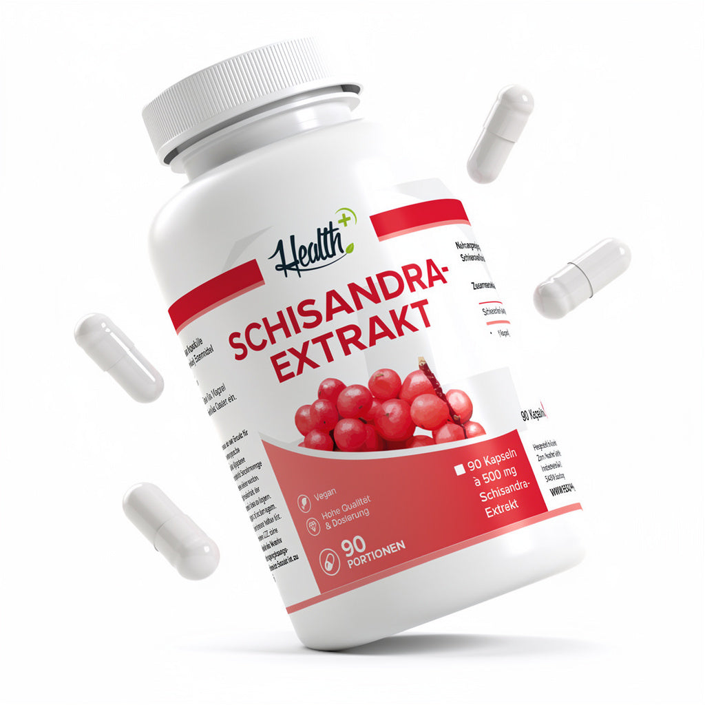 HEALTH+ SCHISANDRA EXTRAKT, 90 Kapseln