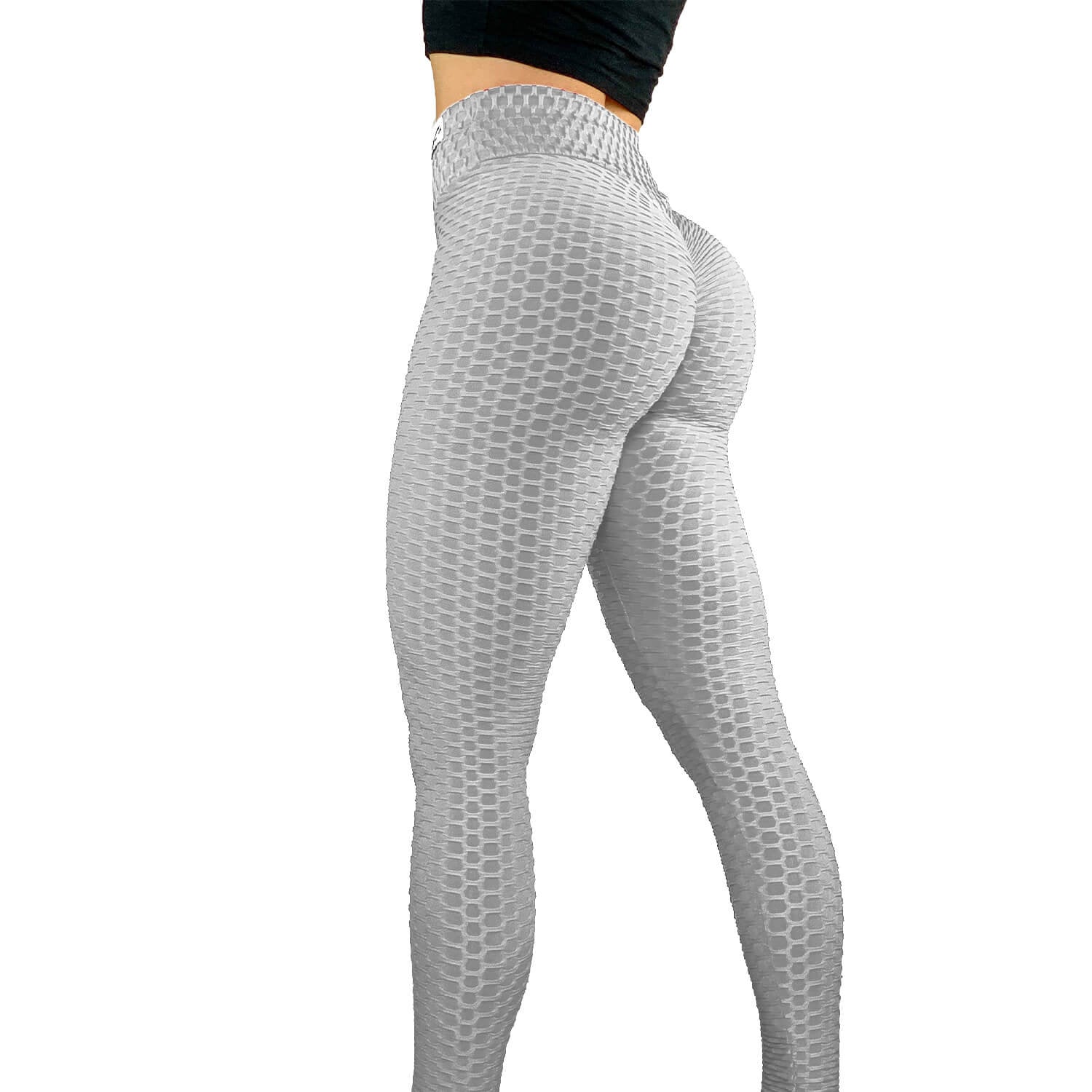 Damen Leggings Zec+ Perfect Shape grau Rückansicht